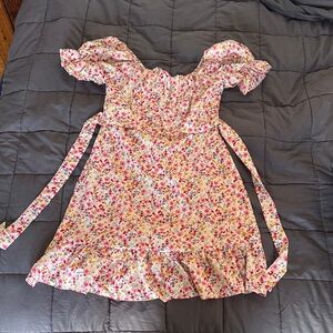 Floral Pink Dress